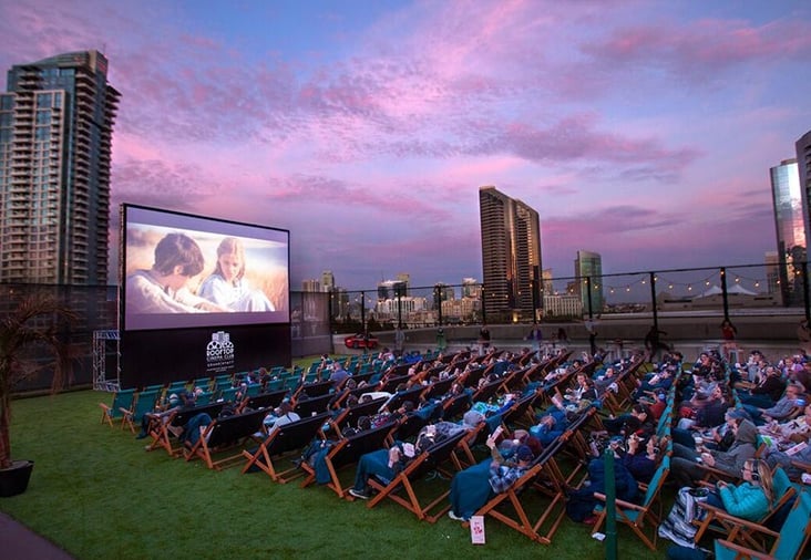 Rooftop Cinema Club, South Beach